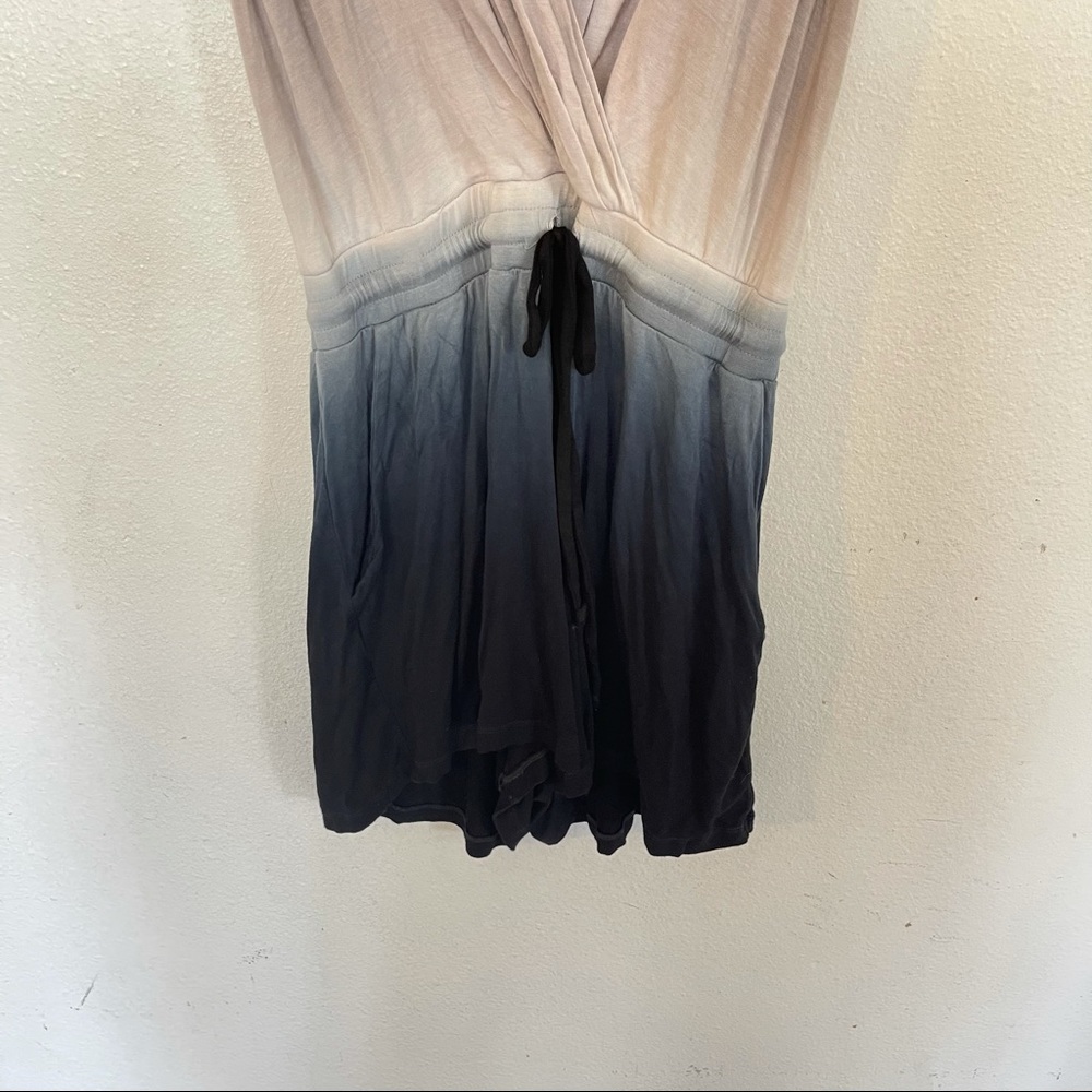 SOLD Young Fabulous & Broke Ombre Romper Taupe Navy Blue Size S - Picture 6 of 11